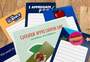 Educator Appreciation Bookmarks