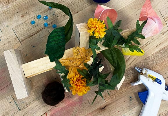 Do-it-Yourself Recycled Flower