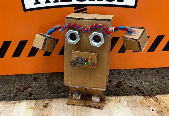 Cardboard Robots