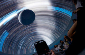 The Discovery's Portable Planetarium