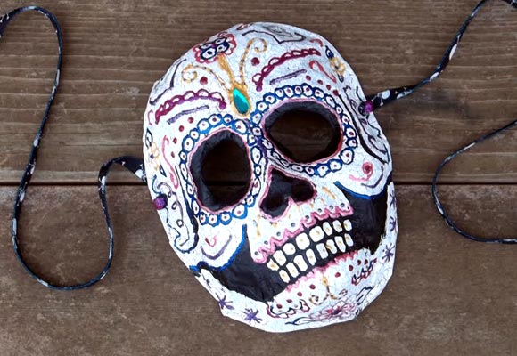 Make Your Own Calavera Mask in The Shop at The Discovery in downtown Reno, Nevada