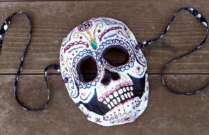 Make Your Own Calavera Mask in The Shop at The Discovery in downtown Reno, Nevada