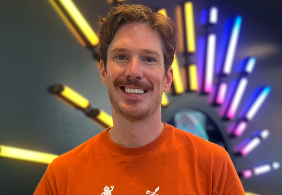 Sean Davies, Camp Discovery staff member at The Discovery in downtown Reno, Nevada