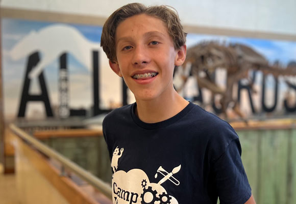 Owen Brandt, Teen Assistant at The Discovery in downtown Reno, NV