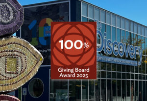 2025 Community Foundation of Northern Nevada 100% Board Giving Award for The Discovery