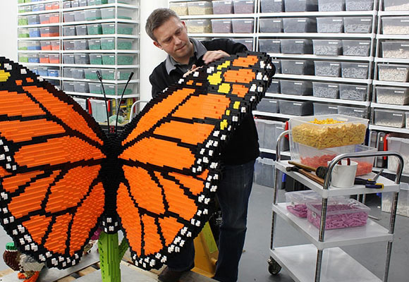 Sean Kenney, creator of Brick Masters Studio: Build with LEGO® Bricks Like a Pro