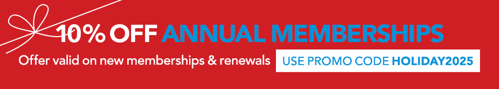 2025 Holiday Membership Sale