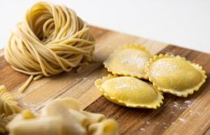 Handmade, organic pasta served at Pasta Fresca at The Discovery in downtown Reno, NV