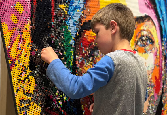 Leo Klatt celebrates his 8th birthday at The Discovery in Reno, Nevada