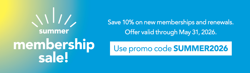 2026 Pre-Summer Membership Sale - Save 10% in May