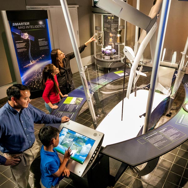 Above and Beyond - The Ultimate Interactive Flight Exhibition at The Discovery in downtown Reno, Nevada