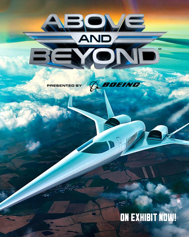 Above and Beyond: The Ultimate Interactive Flight Exhibition at The Discovery in Reno, Nevada