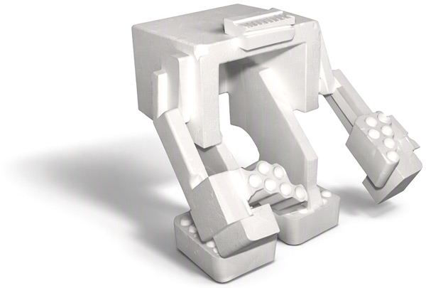 “LittleBot” the Styrobot